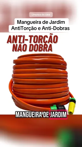 Mangueira de Jardim Anti-Torção e Anti-Dobras - 50 Metros ##limpeza##limpezadacasa##limpezadecasa##mangueira##creatorsearchinsight