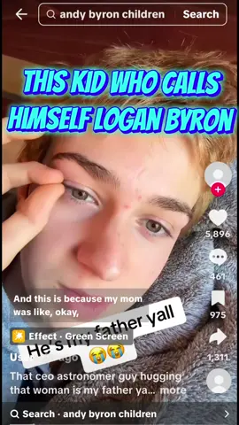 @User is claiming to be Andy Byron's son. He is in fact @Lucasdacquisto and is not his son. It's all about the TikTok# payout for him. #andybyron #coldplayconcert  #hoax 