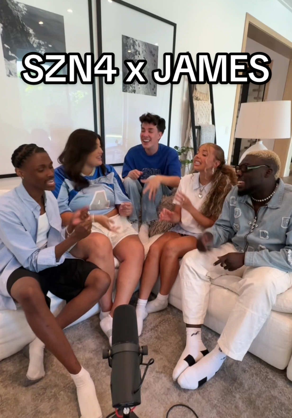 NEVERENDING MIDNIGHT SUNNN ☀️ had so much fun singing with @szn4music from #buildingtheband!!! @Zara Larsson #jamescharles #netflix #singing 