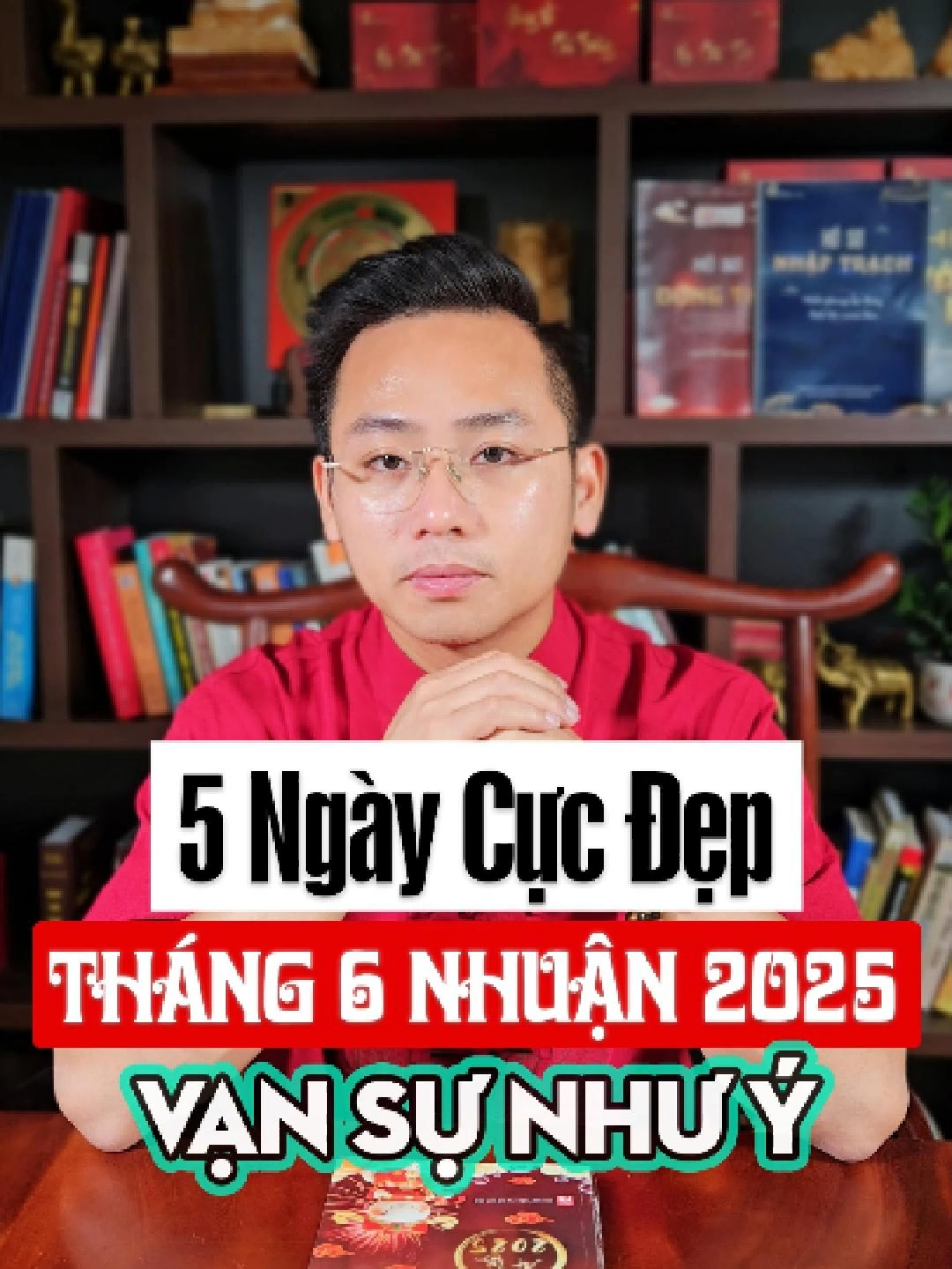 5 Ngày Đẹp tháng 6 Nhuận 2025: Giành cho Quý anh chị có ý định thực hiện những công việc đại sự quan trọng như: Khai Trương, Cất Nóc, Nhập Trạch,...  #songvu #phongthuysongvu #lịch_trạch_nhậ_cát_thời_ất_tỵ #lichtrachnhatcatthoiatty2025