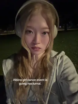 Night picnic anyone? #albinism #albino