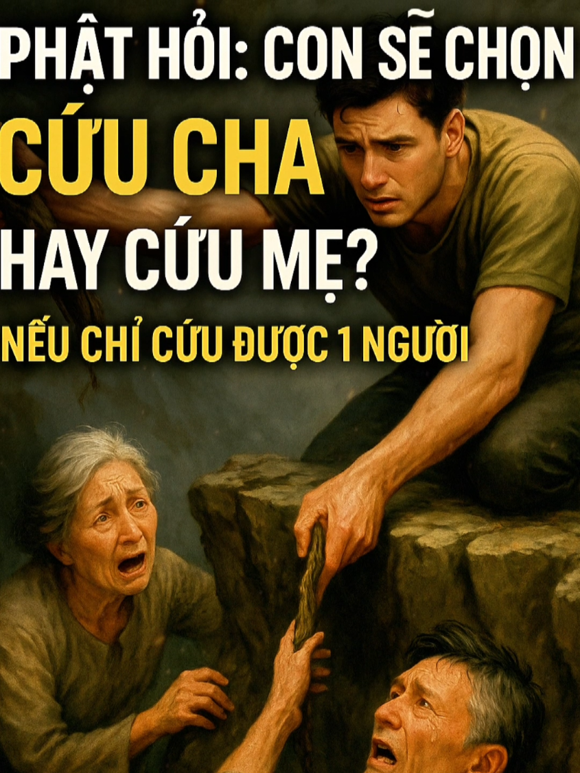Nếu chỉ được cứu một người... bạn sẽ chọn cha hay mẹ? | Lời Phật Dạy 348 Trong khoảnh khắc sinh tử, liệu chúng ta có thể đưa ra lựa chọn không làm đau chính mình? Câu chuyện đầy nước mắt và trí tuệ từ Đức Phật sẽ khiến bạn bừng tỉnh, hiểu sâu hơn về chữ Hiếu và luật Nhân Quả. 👉 Đừng bỏ lỡ một giây nào trong video này. 💛 Theo dõi kênh Lời Phật Dạy 348 để đón xem thêm những bài học cảm động, khai sáng trí tuệ và chạm đến tận đáy tâm hồn. #loiphatday348 #luatchonhanqua #longhieu #ducphatday #trithuephatgiao #truyenphatgiao #phatphapnhiemmau #phatgiaoxuynghiem #thucphattinhthuc #videosuyngam #shortspg #fyp