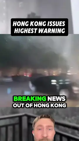 We’re already in a weather#tiktok#news#fyp#typhoon #wipha #hongkong #breakingnews #foryoupage 