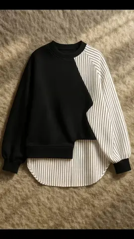 Blouse Basic Oversize ALIKA Kombinasi Salur Ukuran S s/d 5L, Pakaian Oversize #blouse #basic #oversize #atasanwanita #trending #fyppppppppppppppppppppppp 