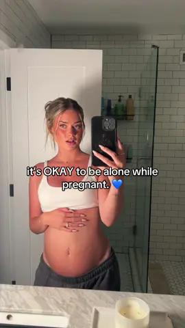 it is OKAY. it will be OKAY. #MomsofTikTok #momcommunity #fypシ #youngpregnancy #singlemom 