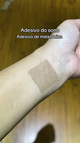 Vamos ver se funciona #melatonina #sono #adesivo #fypシ゚viral #saude #saudemental #pov 