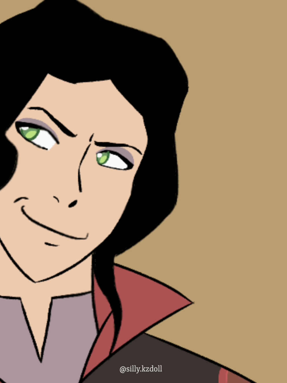 If I had the chance I would do it too. || #ASAMI ignoren el texto todo pedorro #asamisato #asami #thelegendofkorra #tlok #mako  #atla 