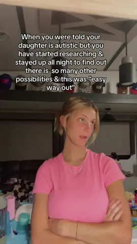 This is a hard topic for me to talk about. I was always scared my daughter would be looked down upon. I started researching more in depth after seeing that another woman was going through the same thing as me…. My daughter is non verbal & with her not speaking “normal” all these doctors slapped a label on her without even trying. As her mom I wanted more answers other than “she’s 3.5 and doesn’t have a full sentence.” #StayAtHomeMom #thechaoscure #autistic 