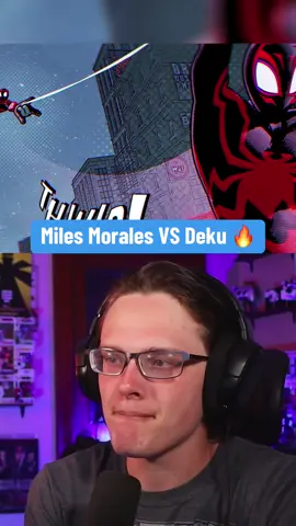 Miles Morales VS Deku Death Battle 🔥 #milesmorales #deku #deathbattle #dravenreacts #reaction #react 
