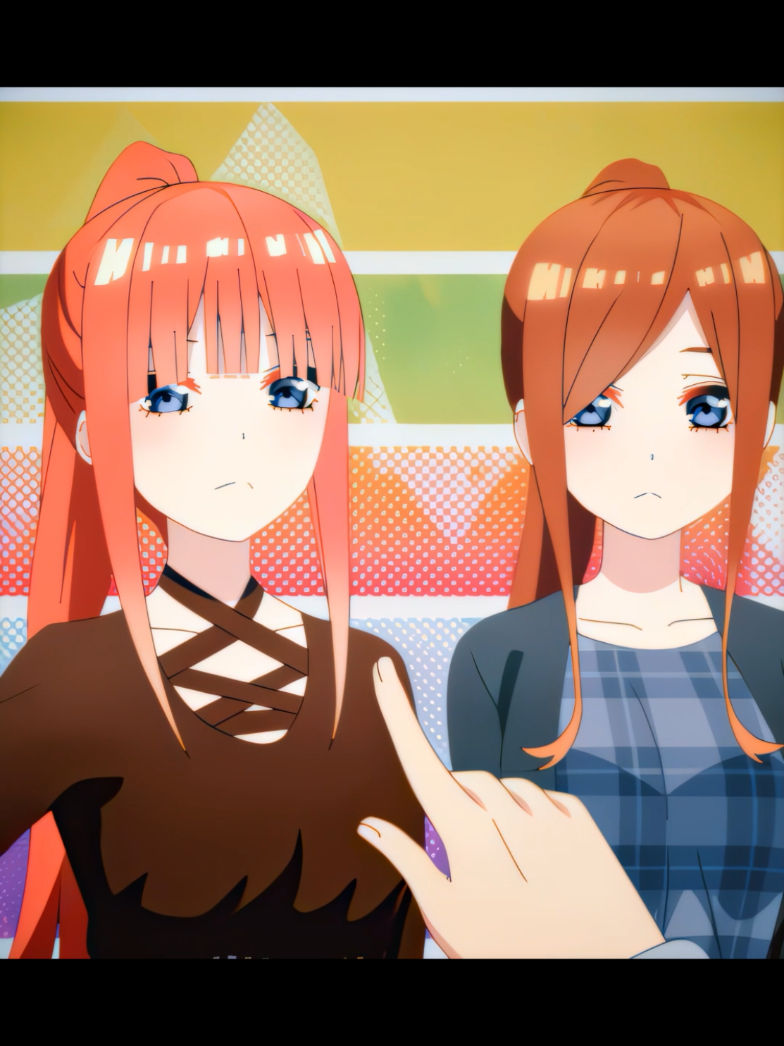 😵‍💫💜💙 - #ninonakano #thequintessentialquintuplets #mikunakano #anime #ndits16 #swordsq #ramensqd 