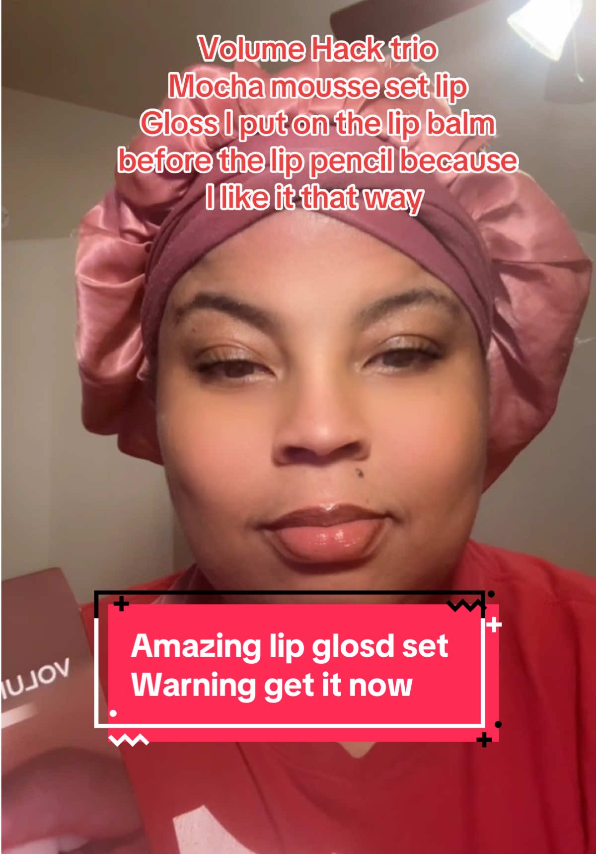I love this lip gloss volume hack trio it made my lips look amazing can’t wait to wear it out #lipgloss #beautyhacks #BeautyTok #tiktokshop #tiktokmademebuyit 
