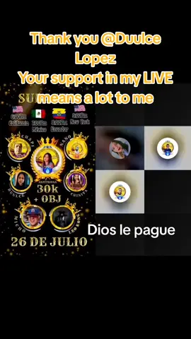 Duulce Lopez, thank you for the incredible support in my LIVE! I will keep creating better LIVE content! @Duulce Lopez #tiktoklive #livehighlights #livegift #handhearts 