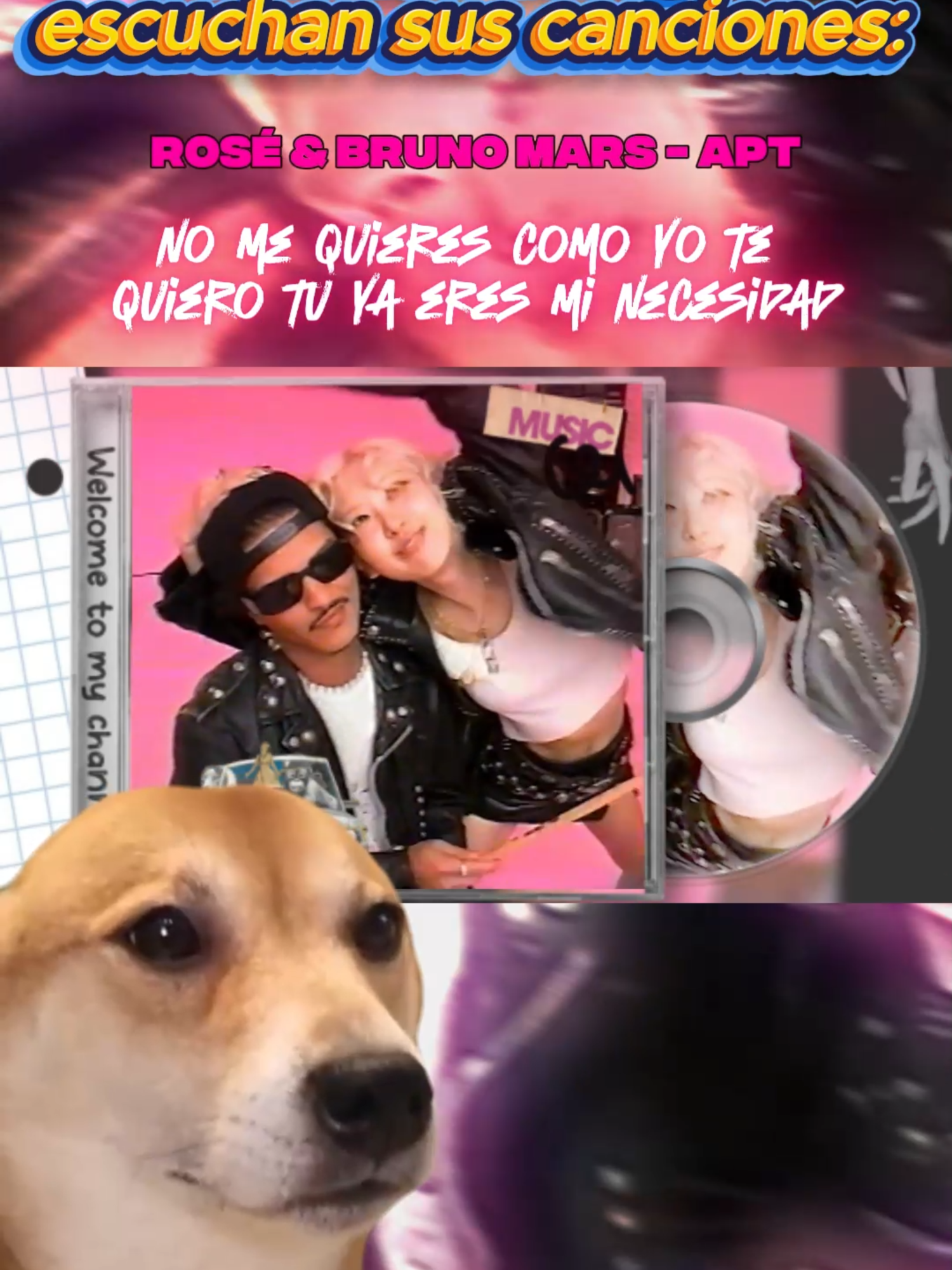 Asi Suena ROSÉ & Bruno Mars - APT En Español 😱😍🥰 By Alej Cázares #fyp #enespañol #cover #pop #kpop #brunomars #rose #rosé