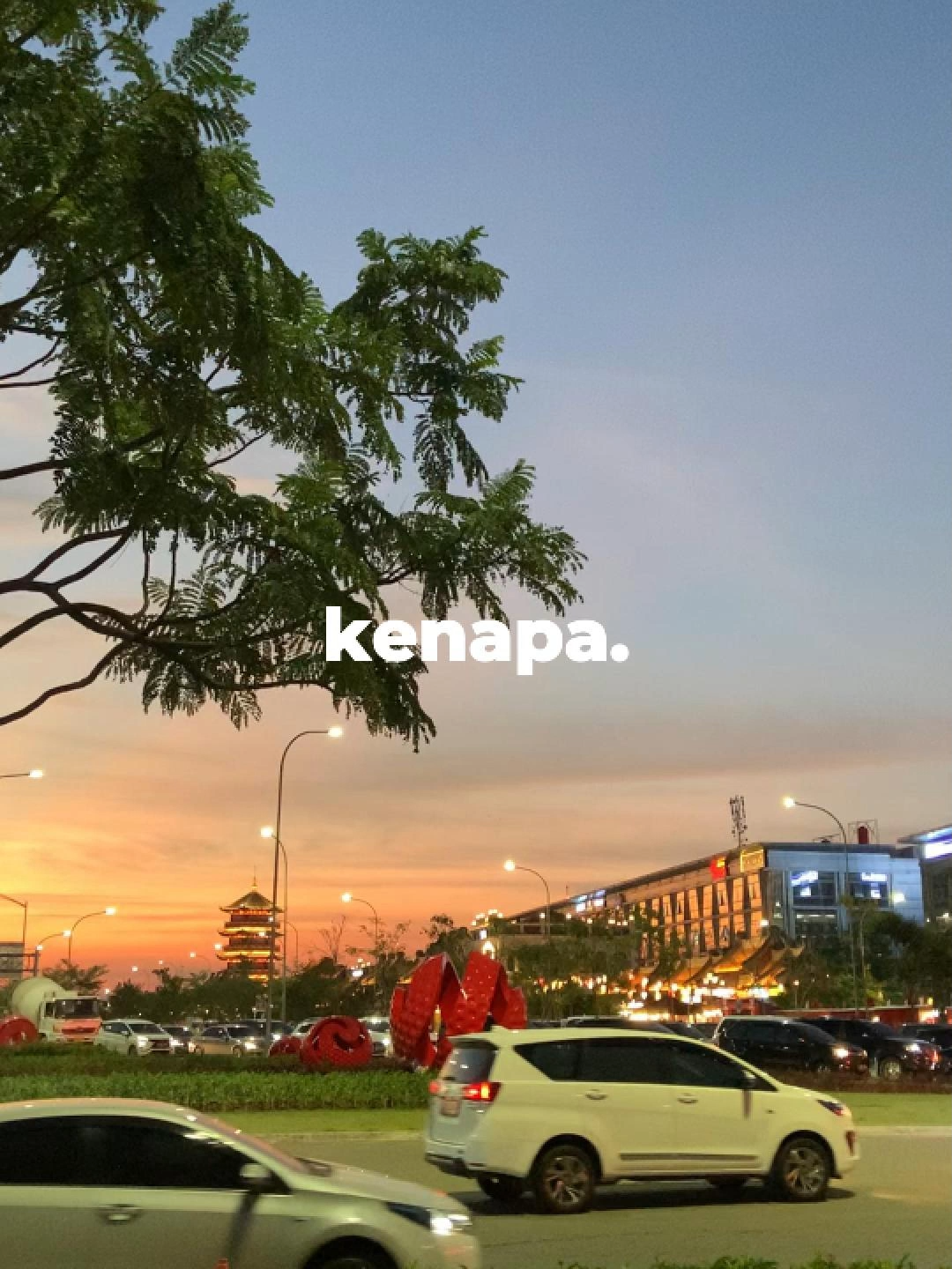 bahkan ketika ada kalimat penenang pun, gue masih belum tenang.