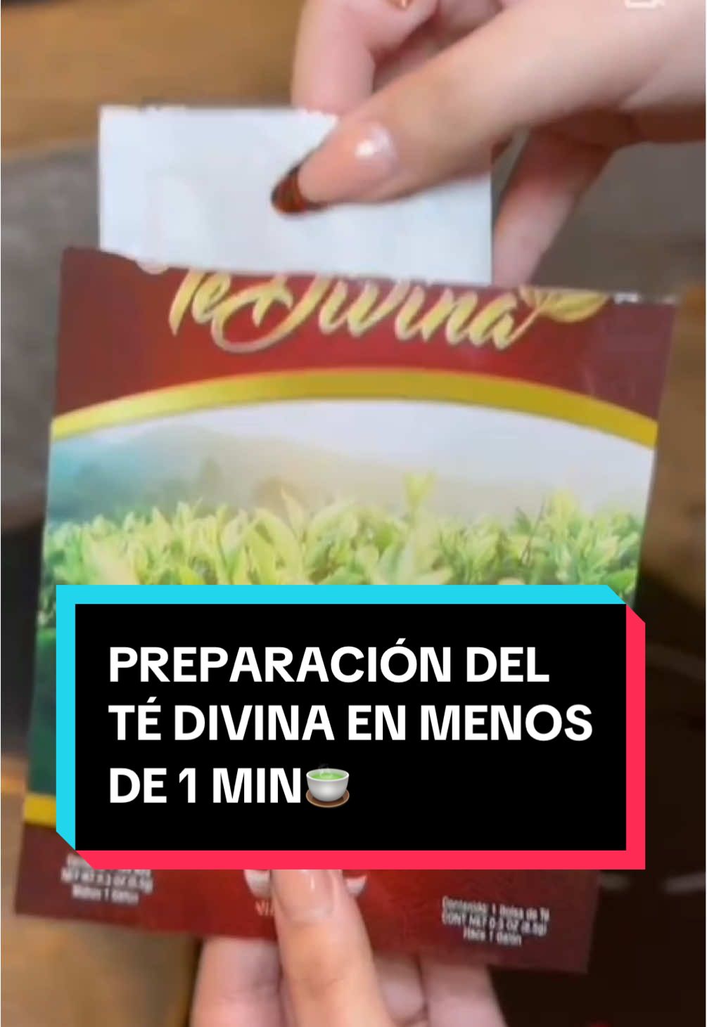 Preparación del Té Divina en menos de 1 min🍵❤️. Comenta RÓMPELO si entendiste el mensaje oculto del video🫠 #fyp #limaperu🇵🇪 #virał #GlowUp #paratii #tedivinaperu  #LiveOutlandish 