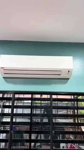 customer mintak kita kasi jadi #aircond #silingplaster #electrical #wiring 