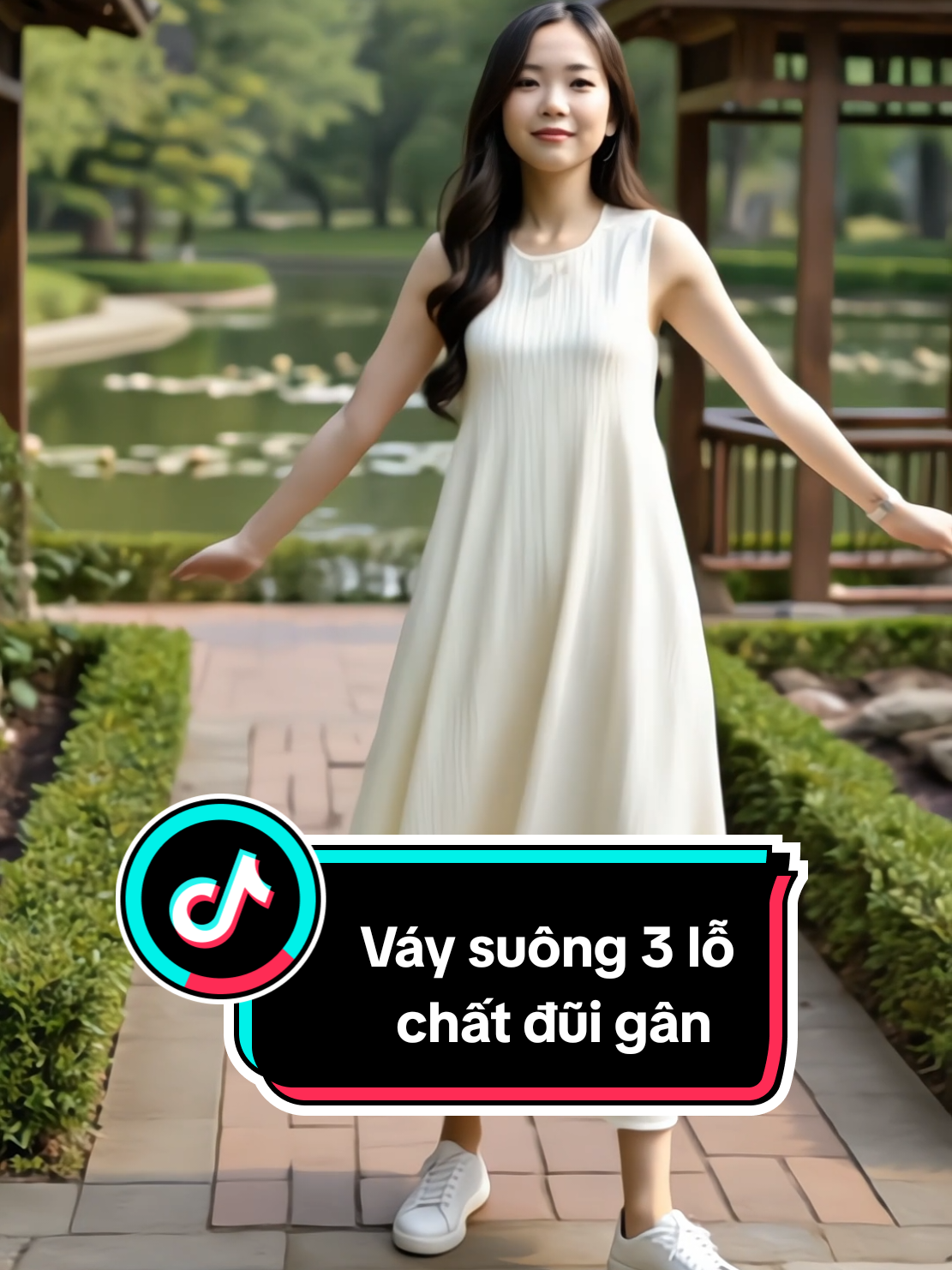 Váy suông 3 lỗ. Chất đũi gân 2 lớp. #linhlinhshop17 #vay #vayxinh #dam #damxinh #vaysuong #damsuong #thoitrangnu 