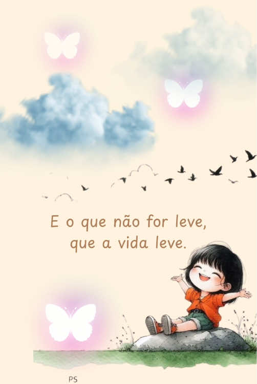 A vida é leve!! Vida a vida, deixe apenas o que for leve!! #Mensagem #motivacional #reflexão #positividade #vida #viver 