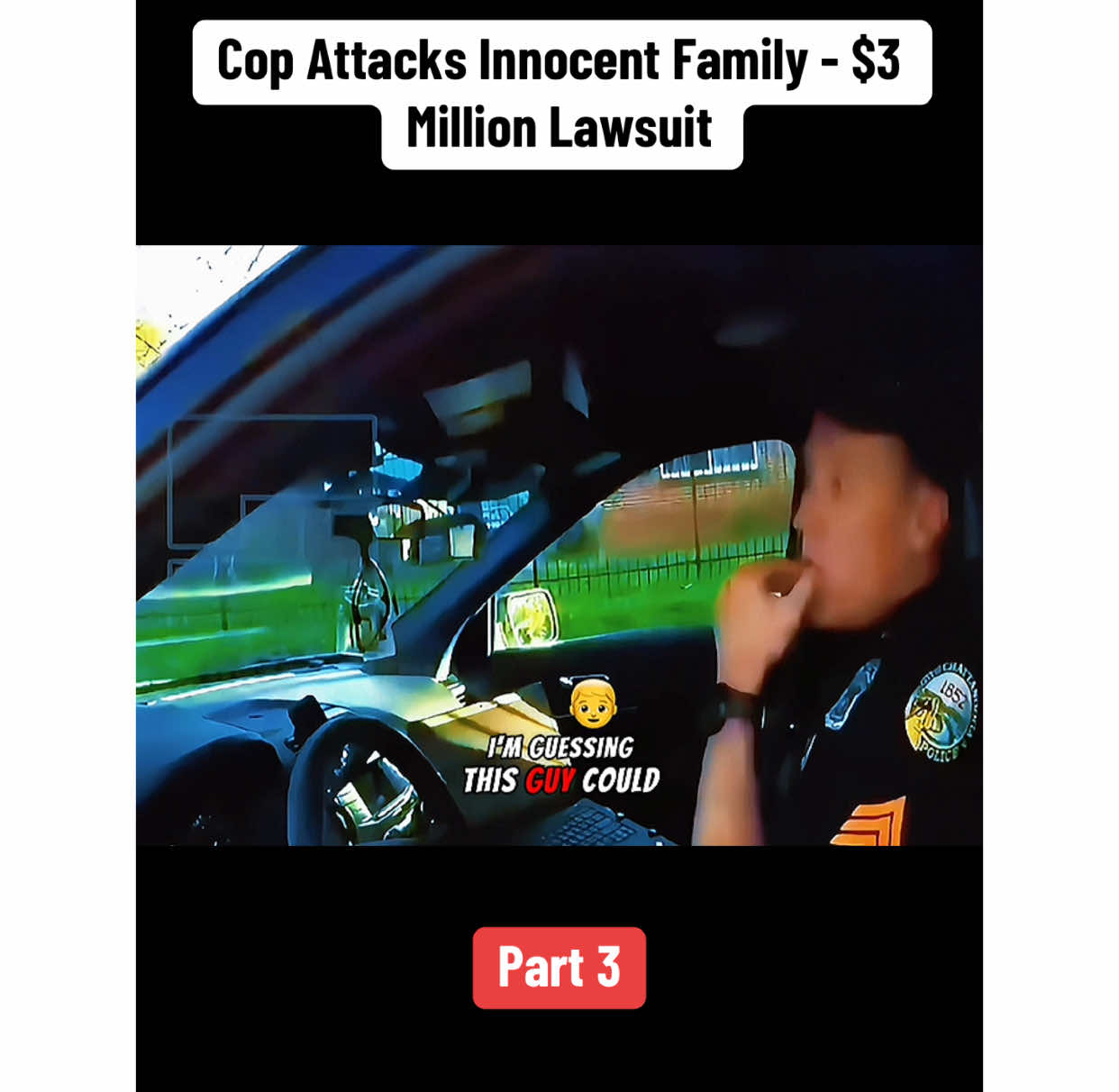 Cop Attacks Innocent Family - $3 Million Lawsuit. Part 3 #cops #crime #copsorcrime #law #lawsuit #usa 