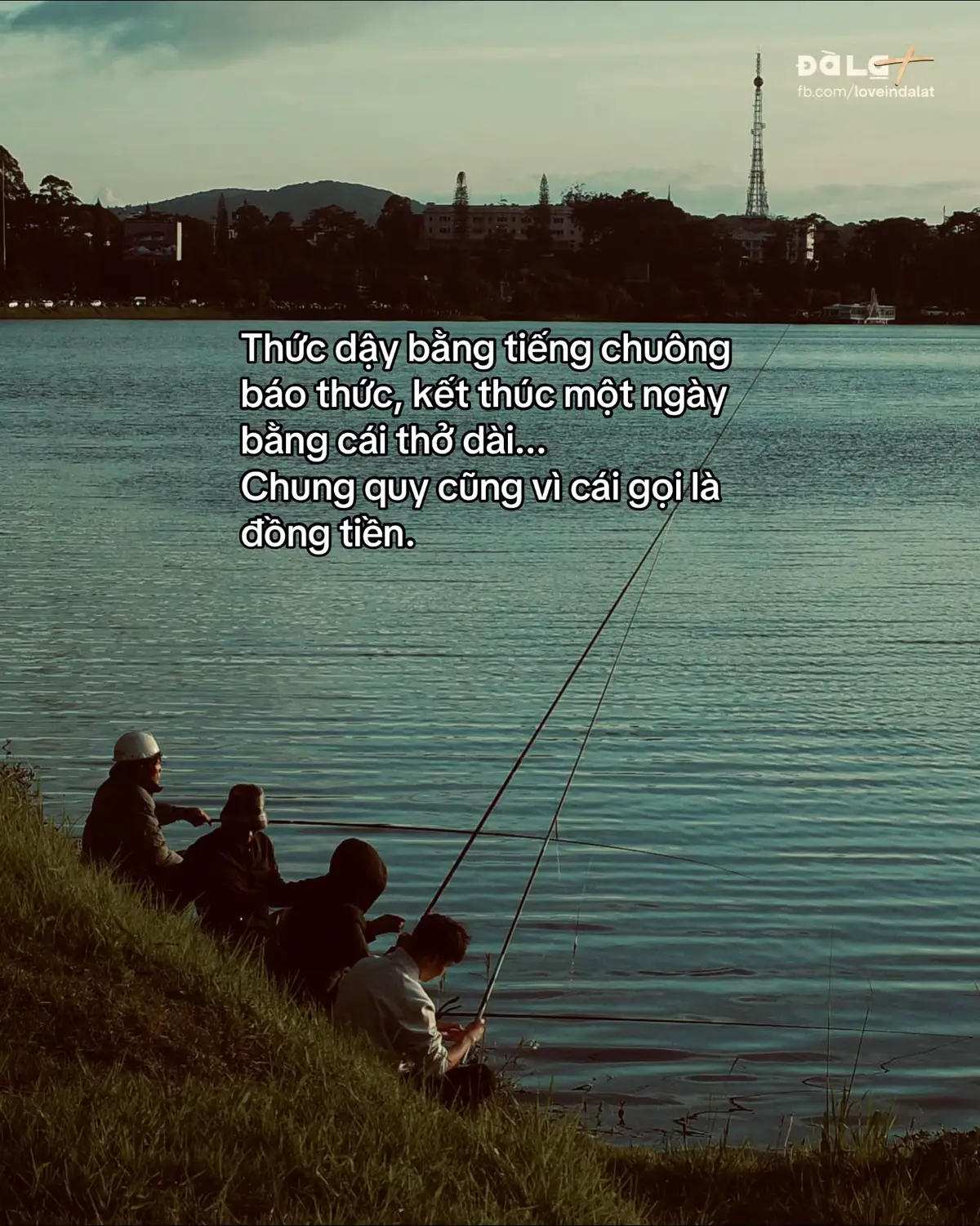 Thức dậy bằng tiếng chuông báo thức, kết thúc một ngày bằng cái thở dài... Chung quy cũng vì cái gọi là đồng tiền.