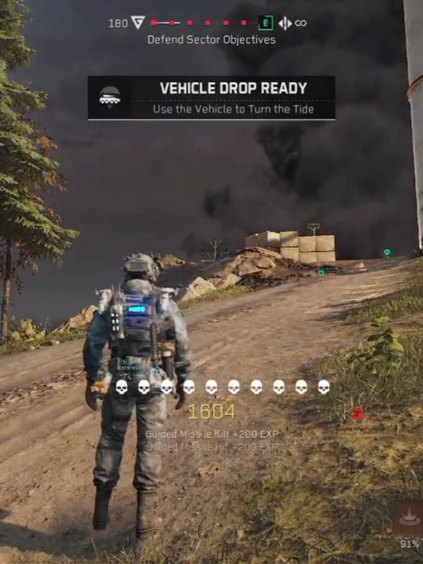 first guided missile in s4 #deltaforce #deltaforcemobile #deltaforcegarena 
