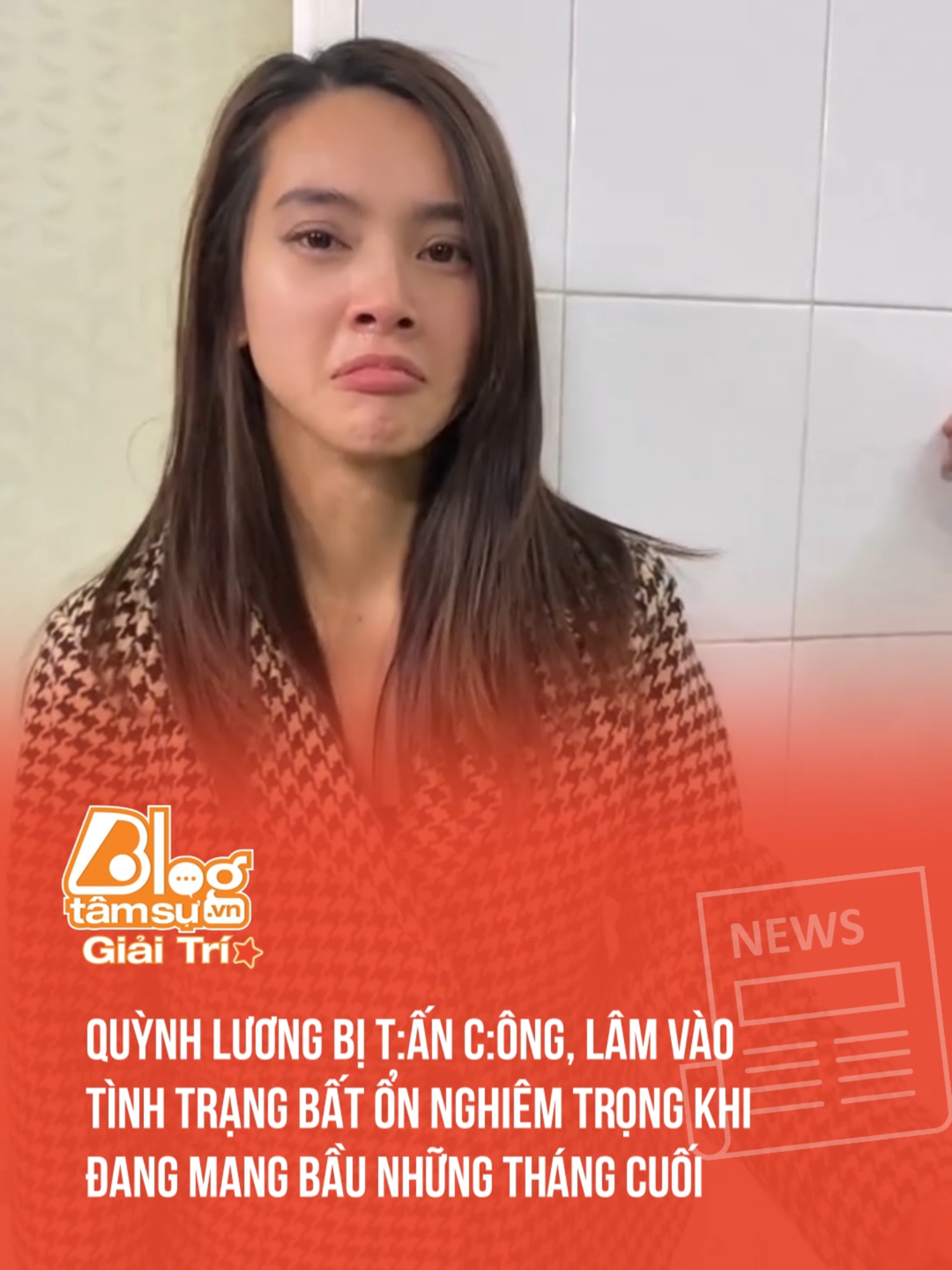 Quỳnh Lương bị t:ấn c:ông, lâm vào tình trạng bất ổn nghiêm trọng khi đang mang bầu những tháng cuối Theo Phụ Nữ Số #BTSmedia #blogtamsu #baihoccuocsong #xuhuong #quynhluong #thienan