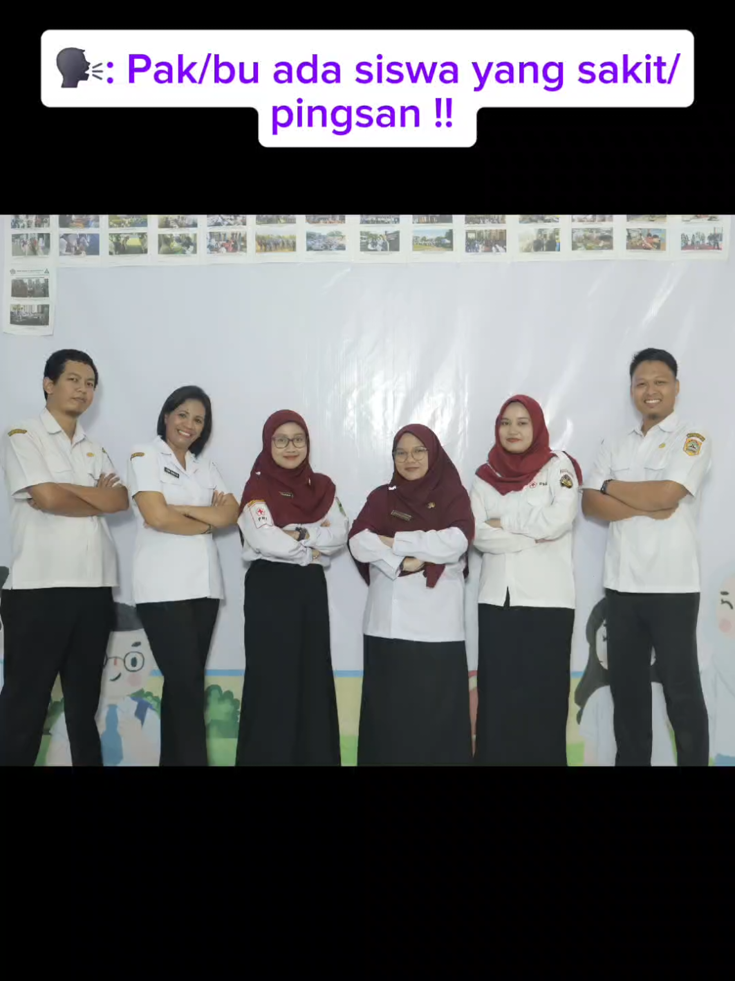 Situasi Upacara/Apel Hari Senin as Pembina PMR 👀 #PMR #smada #guru #pembinaPMR  #sman2purwokerto 