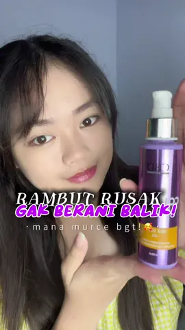 Rambut rusak? Serum ini jawabannya! Ngelembutin dan ngilangin frizz seketika! 💜✨ #HairCareRoutine #CBDSerum”#FYP #SkincareCerah #CantikNatural #fypシ #skincareviral #tipscantik #trending #boom