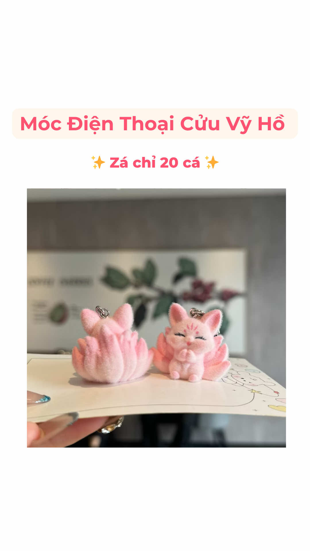Ẻm ai thấy cũng hỏi, biểu tượng vừa cute vừa quyến rũ nè 💕 #xuhuong #mockhoa #mocdienthoai #holychinduoi #cuuvyho #hồly 
