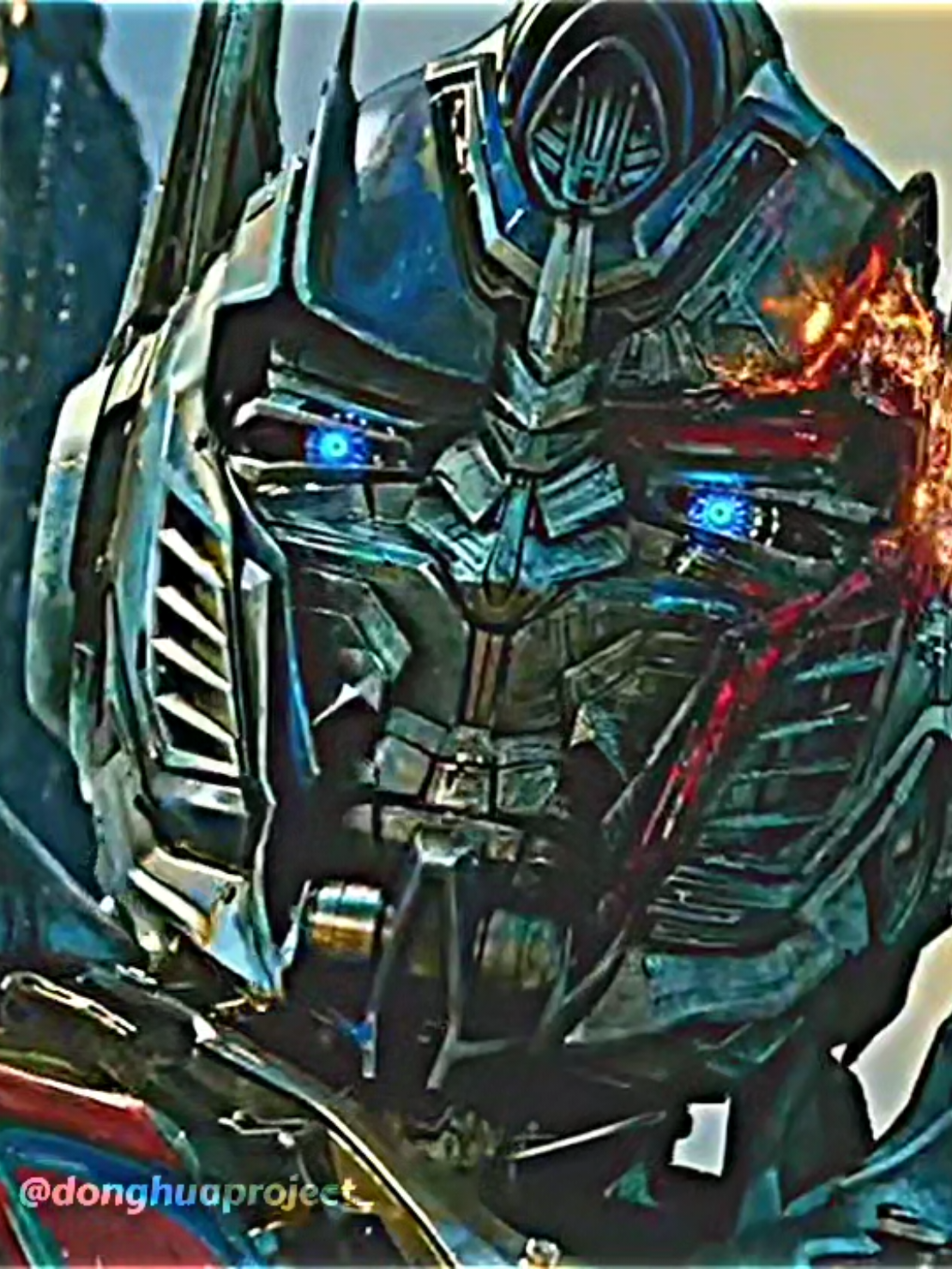 Optimus Prime vs Bumblebee🥶 #optimusprime #bumblebee #autobots #transformers 