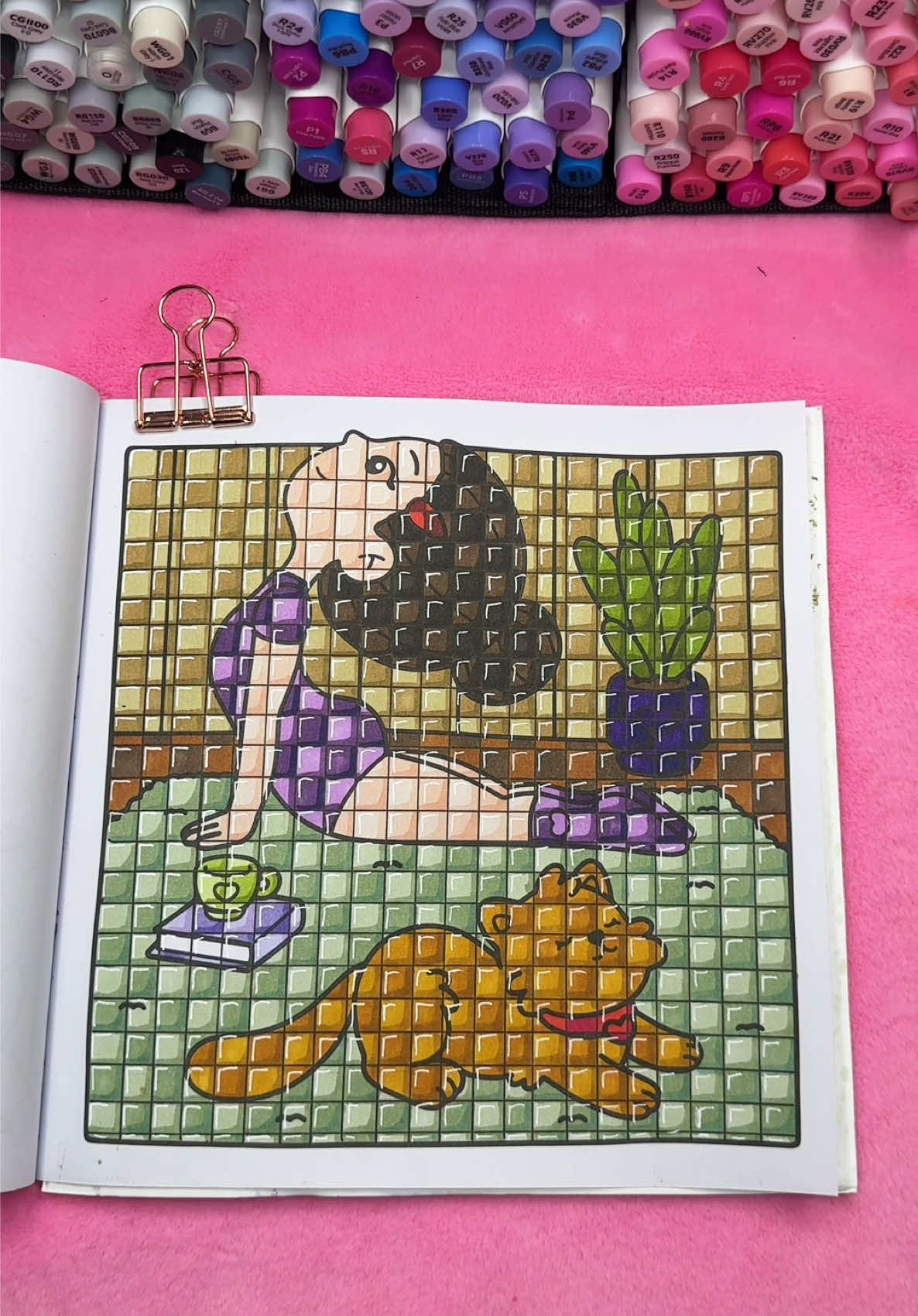 Hey friends, come on help us get out of 300-400 views, support me with a like, a subscription and a comment 🫶🏻 Coloring book “Girl spaces”#coloringbook #coloringpage #coloringtutorial #arttutorial #artterapy 