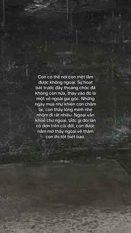 Có phải mình đã quá mệt rồi chăng 🤍#xuhuong 