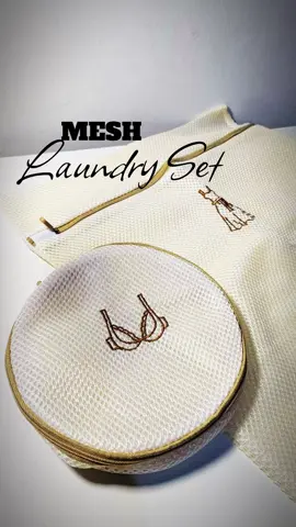 MESH LAUNDRY SET. 👗👔 Mabilis ba masira ang mga undergarments mo pag nawawashing machine? Pwes, eto na ang solusyon mo. Mesh bag, with different sizes, kung ano yung damit na gusto mo maingatan, pwede mo siya mahiwalay using these bags. Nabudol ako. So pabudol ka na rin. Hehe.  Nasa yellow basket. 🛒 #meshbag #laundrybag #laundryset 
