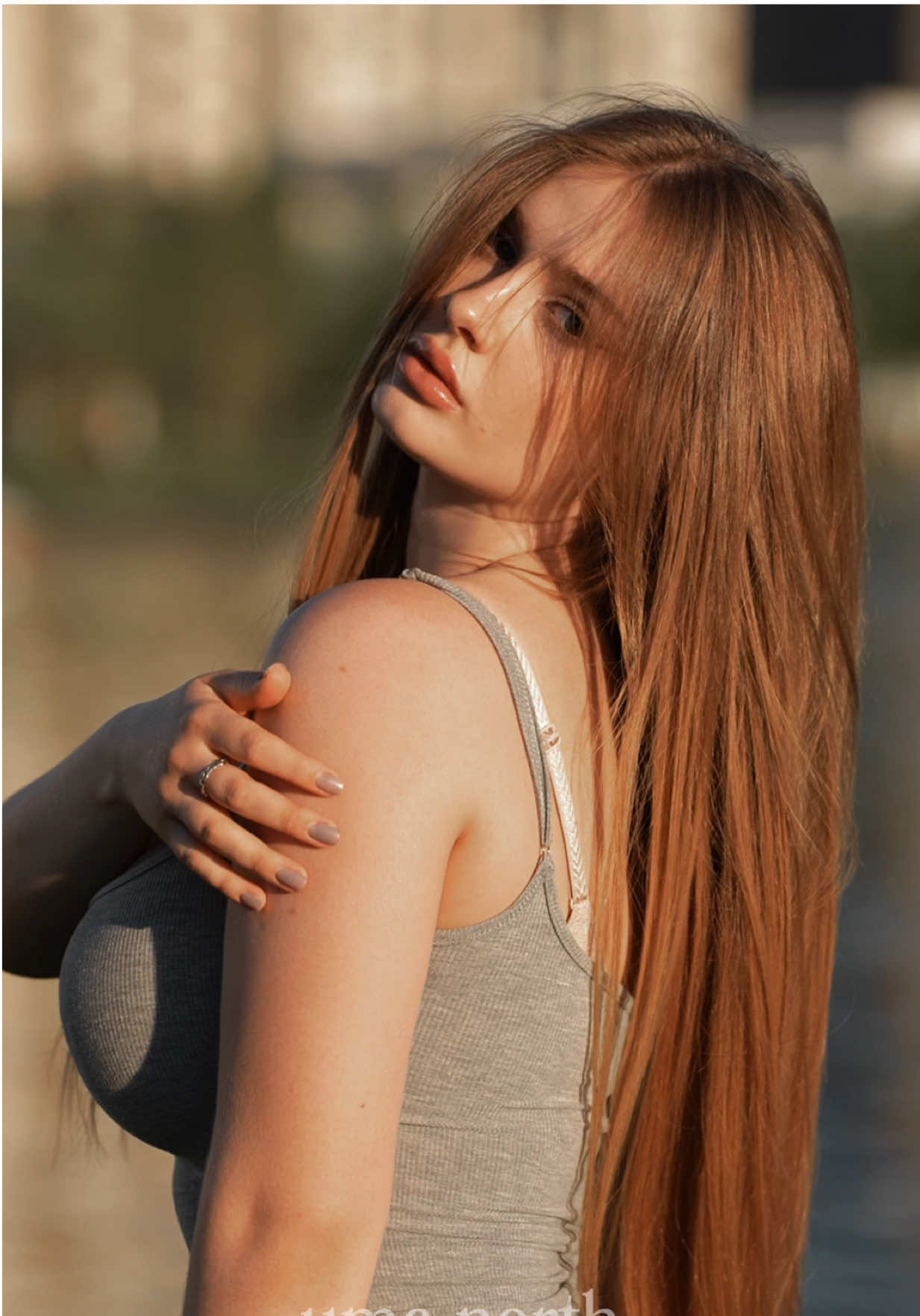 in the rays of sunset 🌆