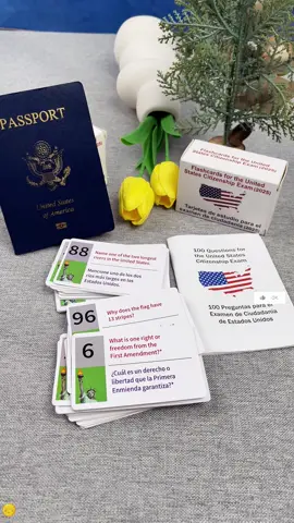 ¿Creo experiencia y quieres aprobar el examen de ciudadanía? ¡Estas tarjetas son tu solución!#examendeciudadanía #uscitizenship #uscitizenshiptest #examendeciudadania #citizenship2025 #uspassport #trend #tiktokshopspringglowup 