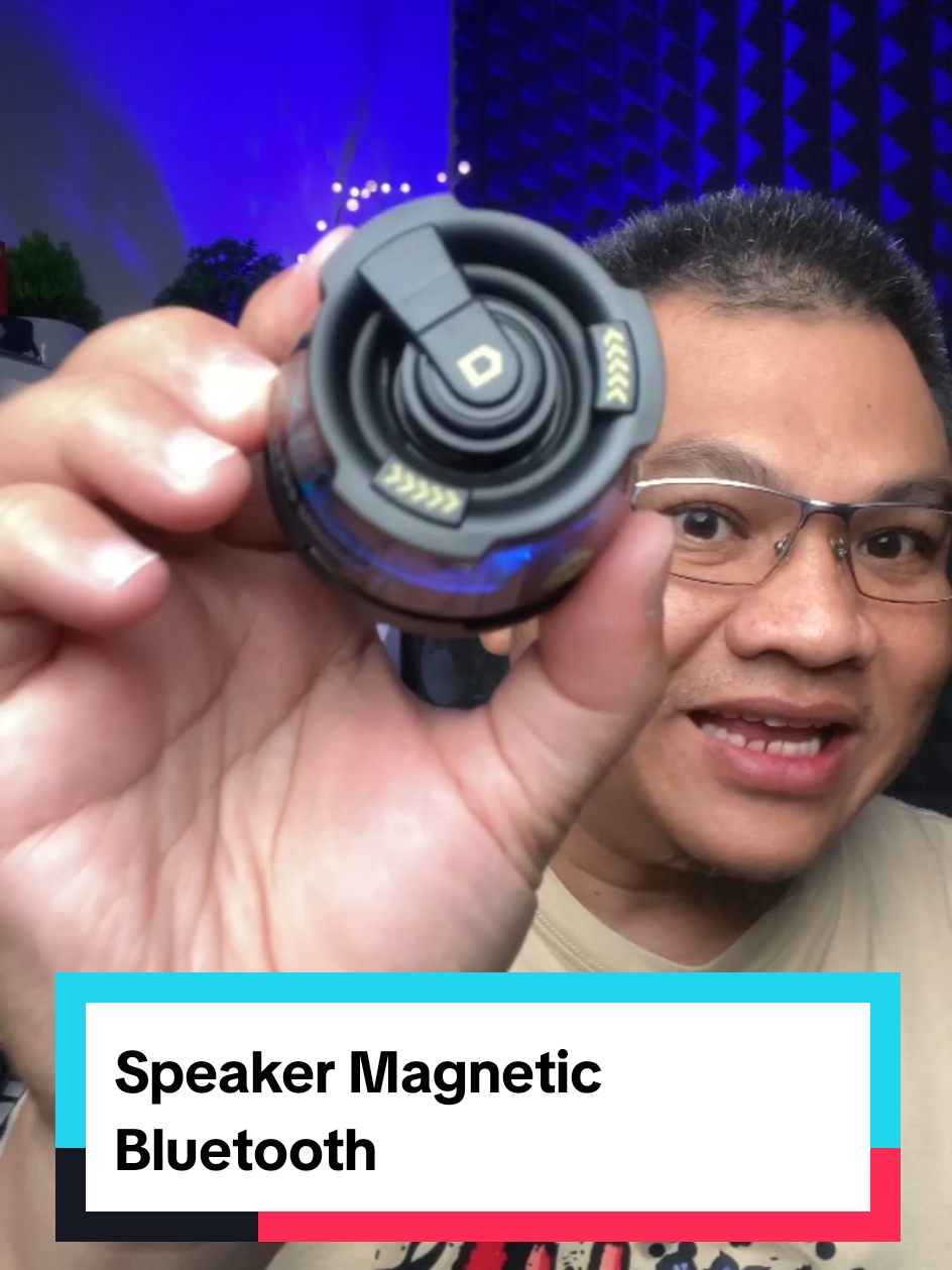 Speaker Magnetic Bluetooth, suaranya jernih dan bass nya kencang dan juga sudah waterproof. #speakermagnetic #speakermagnet #speakerhp #speakermini 