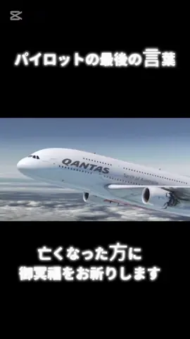 #CapCut  パイロットの最後の言葉5