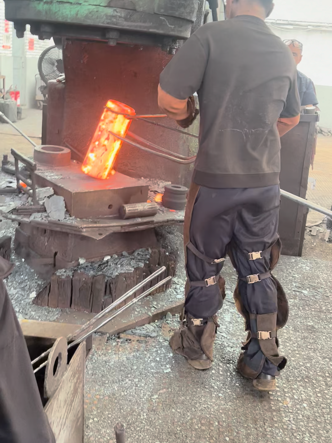 Respect the Workers Who Brave the Heat #machine #factory #process #stamping #forging #manufacturer #producer #technology #industrial #iron #blacksmith #fblifestyle
