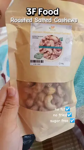 Vietnam Roasted Salted Cashews ang sarap niya😃#cashews #dried #foryou #affiliatemarketing 