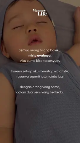 Wajah baru, rasa lama❤️ Bukan deja vu, tapi cinta yang hadir dengan cara berbeda. #ibu #parenting #parent #parentquotes #fyp #foryou #baby 