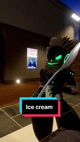 The giant spoon asset was a certified great buy  #furry #vrchat #deer #protogen #cutefurry 
