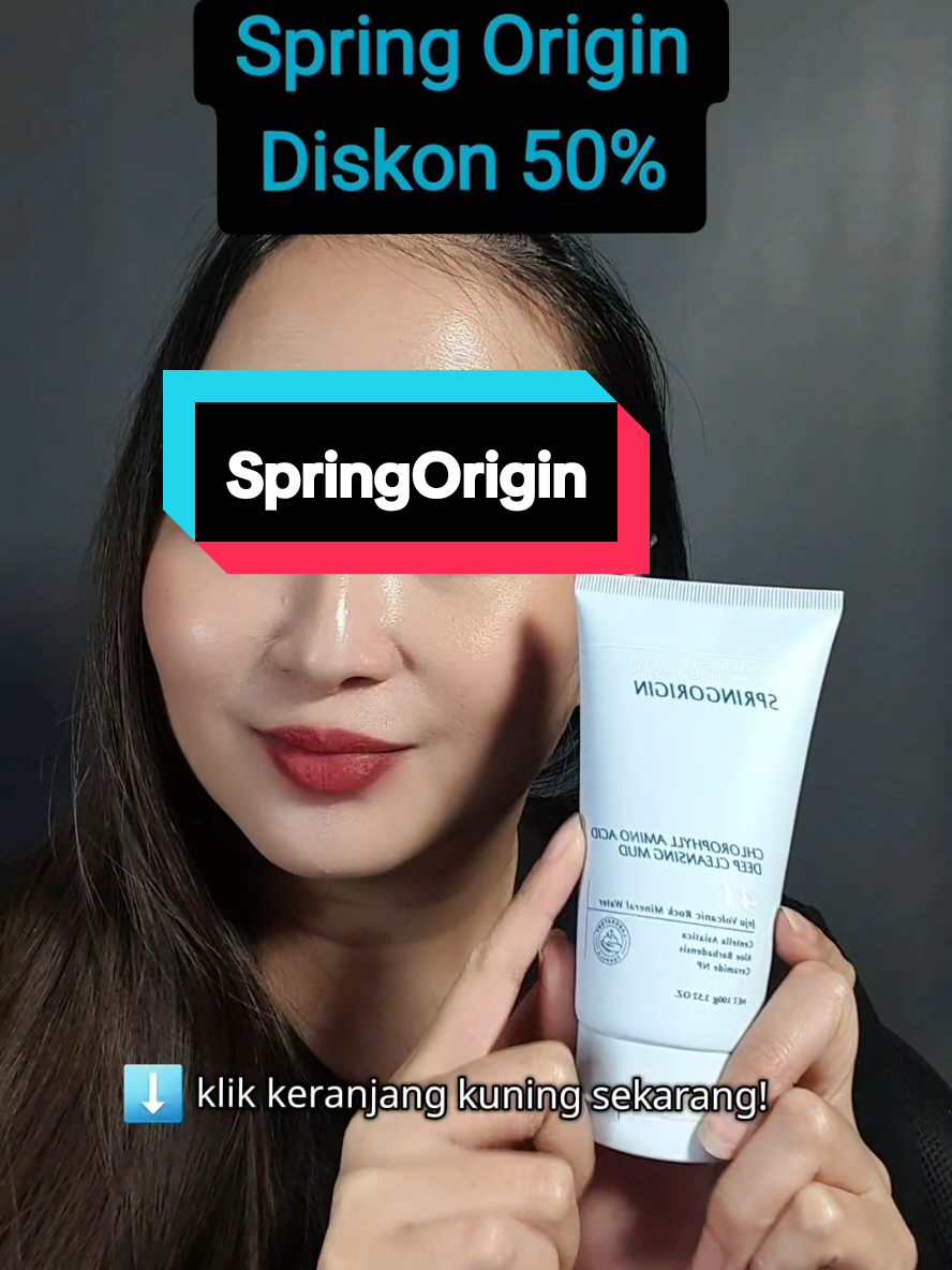 Buat kulit sekinclong ini, worth it kan? iya kan? #SkincareKorea #SpringOrigin #Sabuncucimuka 