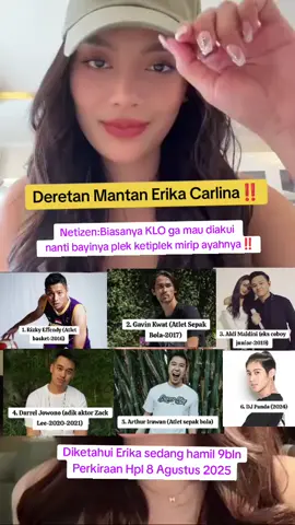 Tenang Mba ER biasanya KLO ayahnya ga mau ngakuin,nanti biasanya bayinya mirip ayahnya... #trending #viral #fyp #erikacarlina #beritaterkini  #selebritis #semuaorang