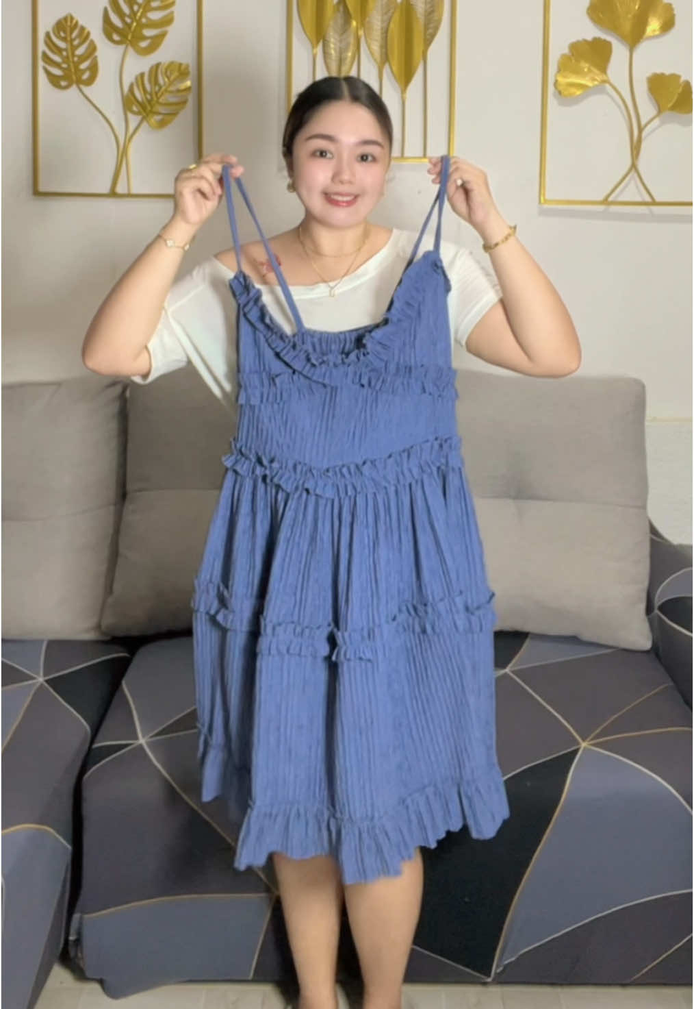 Plussize Friendly Dress 💙 Highly Recommended for y’all! 💯  #maartieclothing #fyp #fypシ゚viral #josjacob #trending #fypシ゚ #foryoupage #fyppppppppppppppppppppppp #outfit #plussize #plussizefashion #plussizeoutfit #plussizeedition #plussizemodel #midsize #fyppp #foryou #dress #plussizedress 