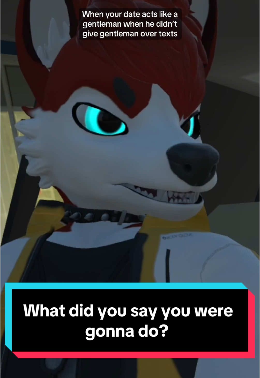 You better back up your bark with a bite is all I’m gonna say 😡 TWITCH/DISCORD IN BIO #fyp #furry #furryfandom #furrytiktok #furriesoftiktok #vrchatmodel #chaoscanine #vrchat #vrchattiktok (Original audio by @DAVID VLOGZ)
