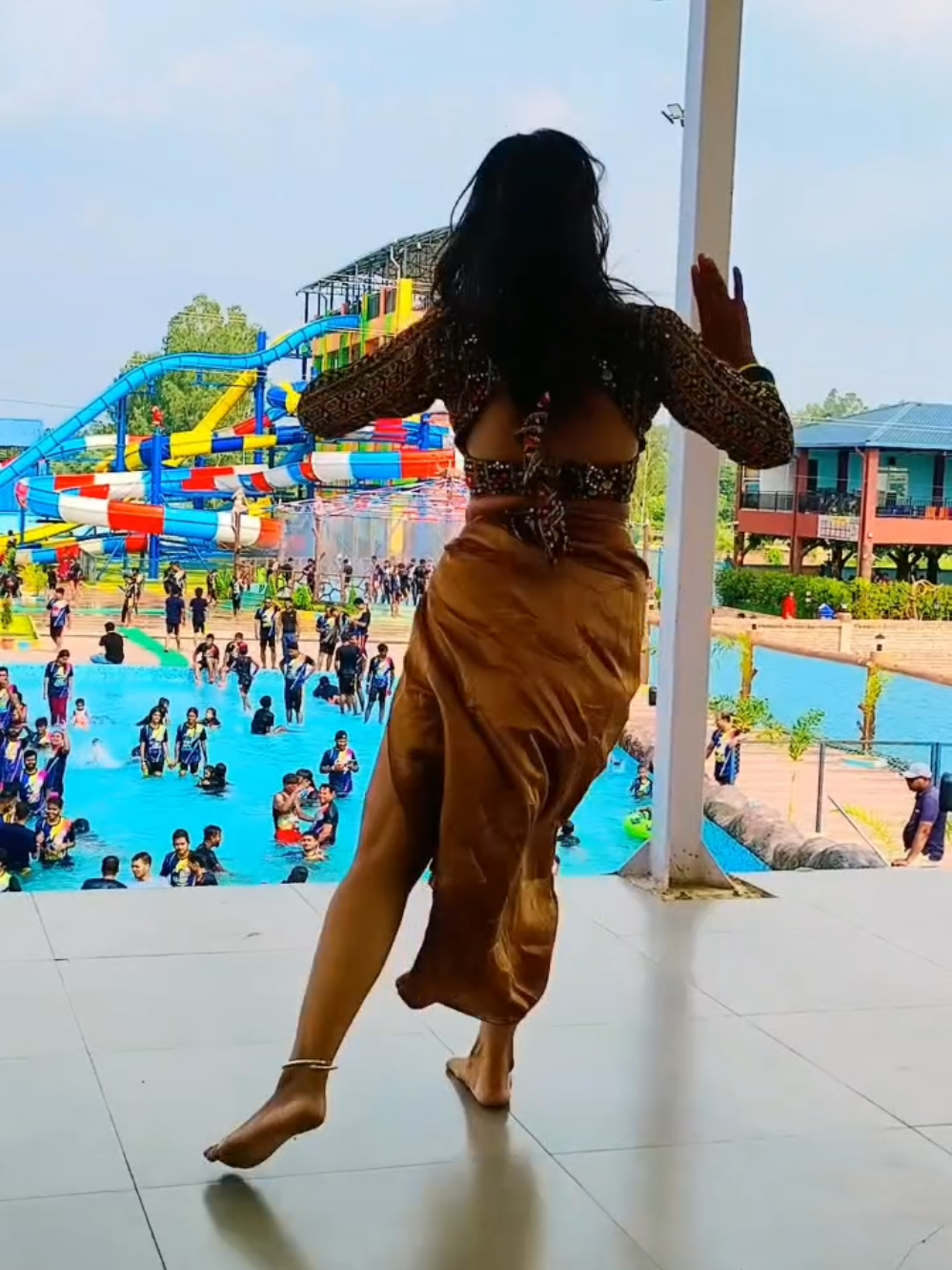 Waterpark Dance Wonderland #waterpark #waterland #dance #viral #foryou @Panchdev Mandal 🥰😘😘 @SingerSominRaja123 @Sanjay Shah @SANI_~~😚💟🎀 