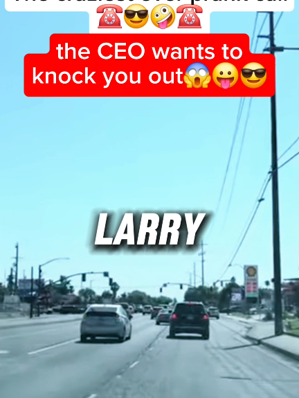 the ceo wants to knock you out 😎😱😛🤪 Credits: @The Jubal Show  #radio #prankcall #funnyy #prank #fyp #phonecall #funny #brookeandjubal 