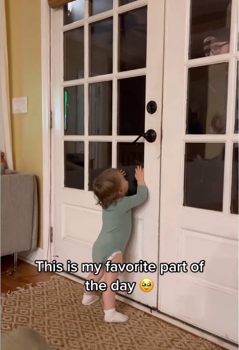 Babies reactions when their dads come home from work 🥰🥰#baby #father #dad #kids #reaction #Love #kidsoftiktok #cute #foryou #usa🇺🇸 