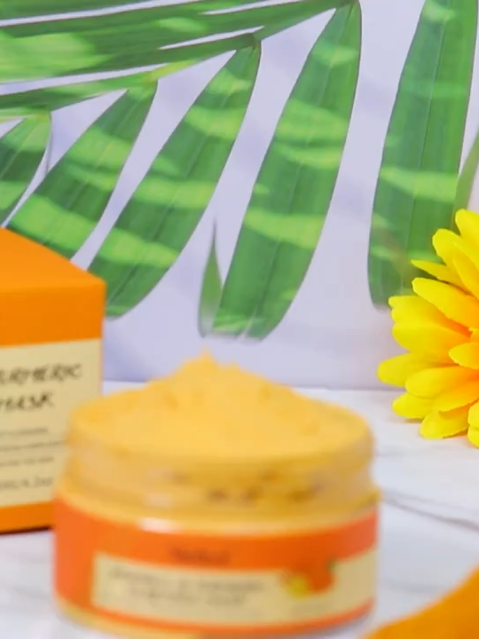 turmeric vitamin c cleansing mask turmeric mud mask deep #beauty #onlineshopping #cosmatics