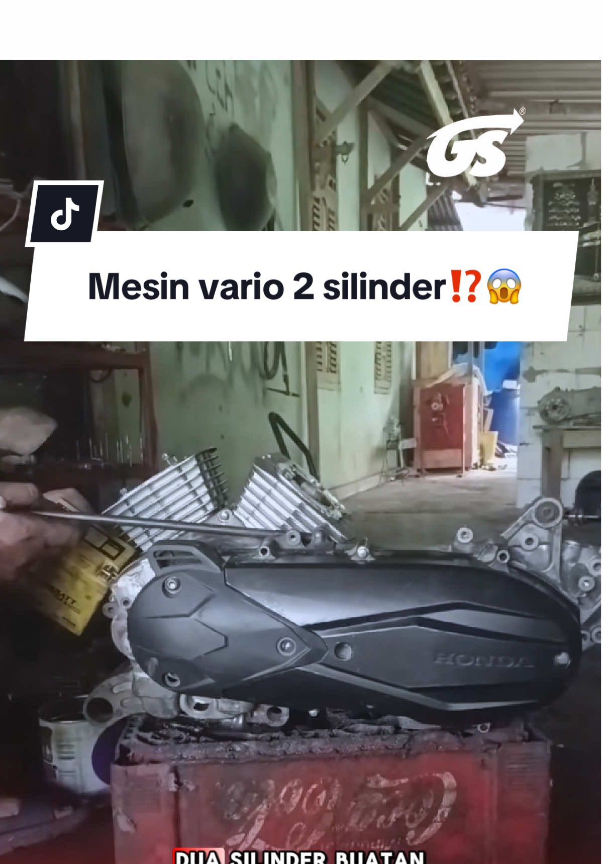 Mesin vario 2 silinder⁉️😱 #vario #fyp #faktamenarik 